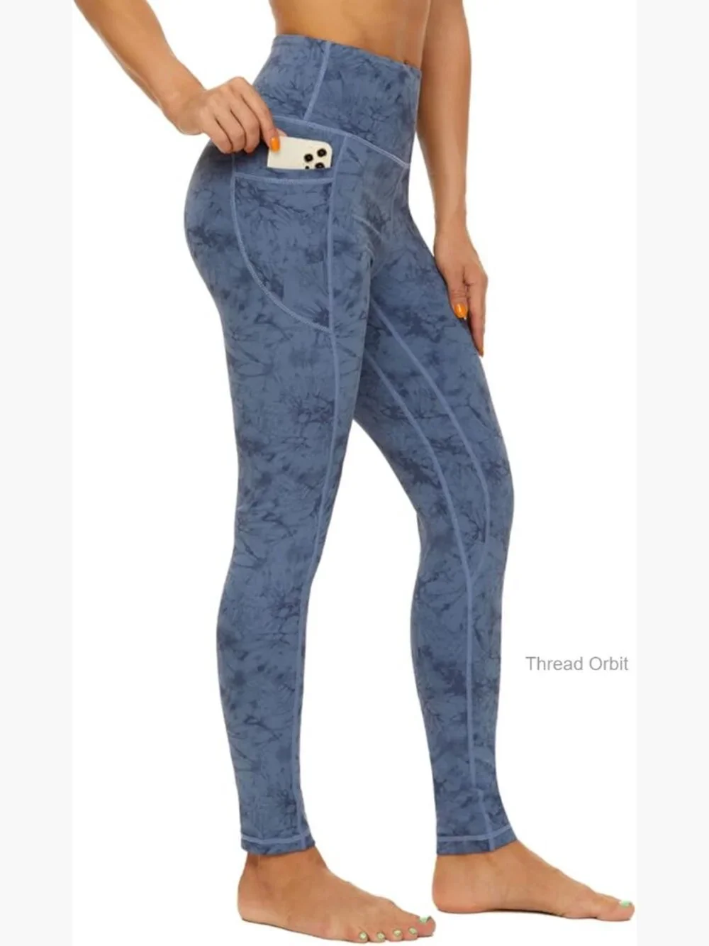 High Waisted Yoga Pants with Pockets 4-Way Stretch Running Leggings